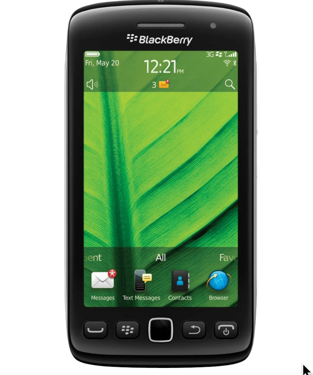 Blackberry Torch 9850 CDMA Cell Phone –&nbsp;Black