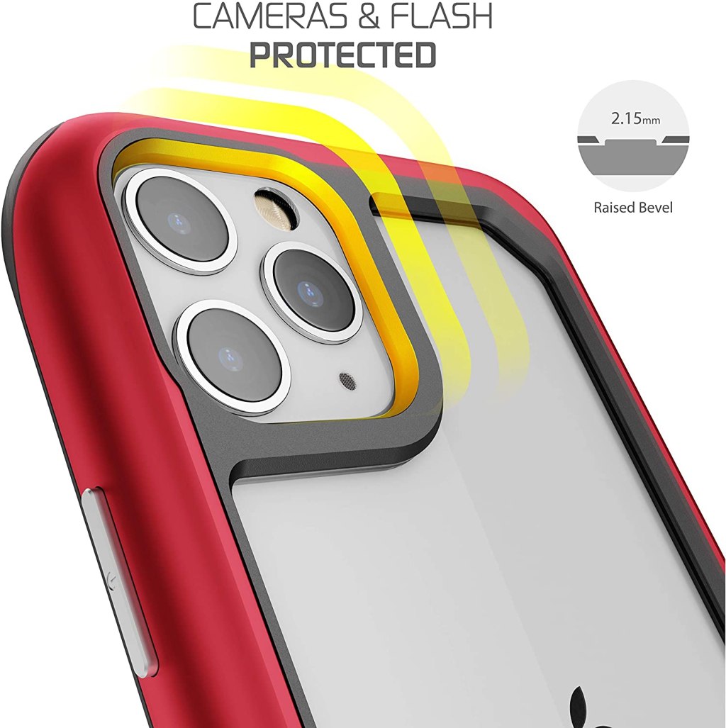 Ghostek Atomic Slim Designed for iPhone 11 Pro Max Case Clear&nbsp;Bumper