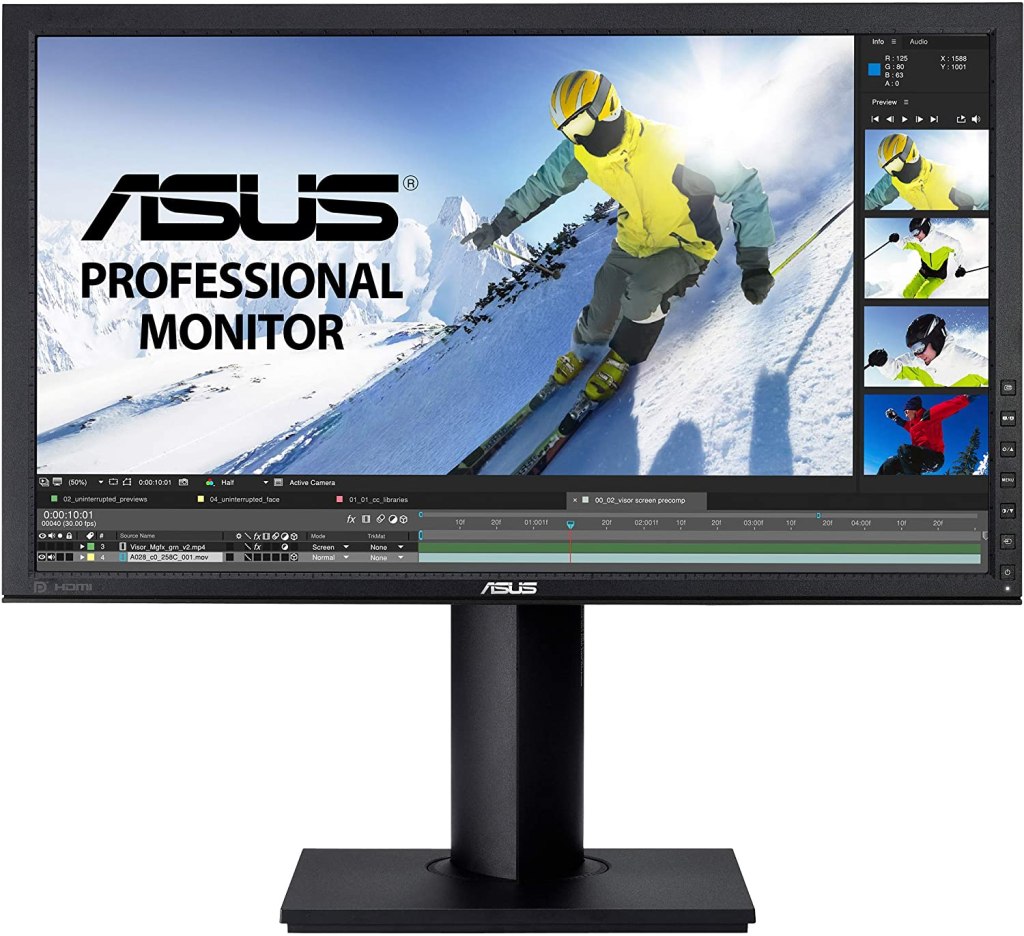 ASUS PB238Q Professional Monitor,&nbsp;23″