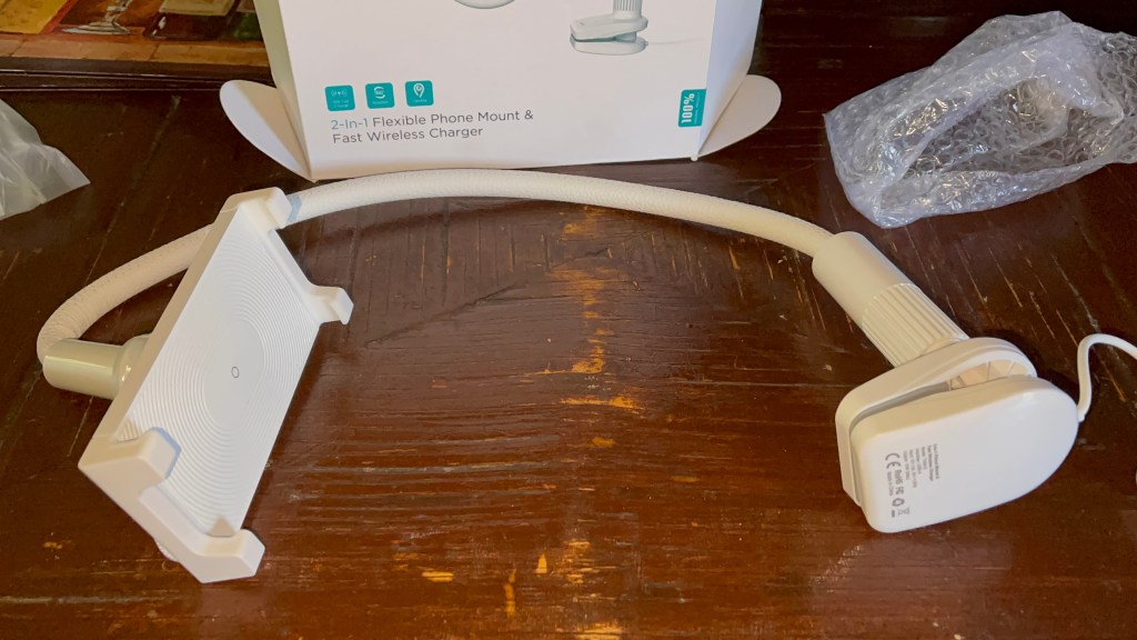 CHOETECH Wireless Charger Gooseneck Phone&nbsp;Holder