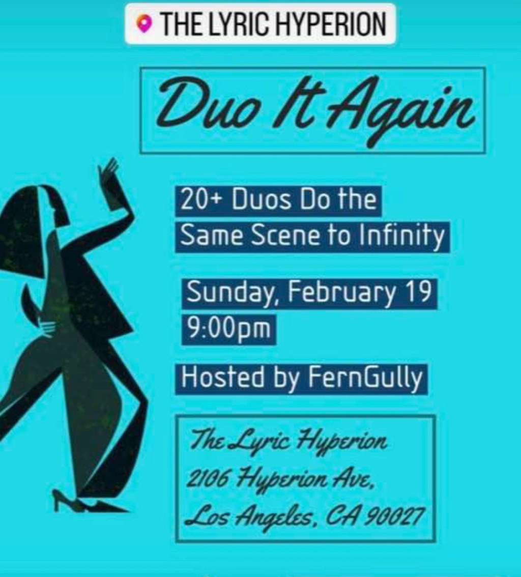 Duo It Again&nbsp;IMPROV