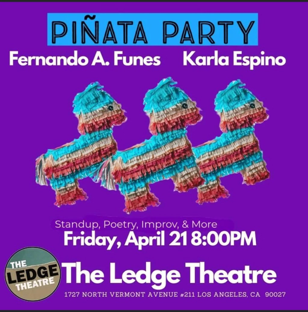 Piñata Party Improv, Poetry and Stand Up&nbsp;Show